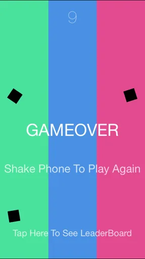 Game Over Screen