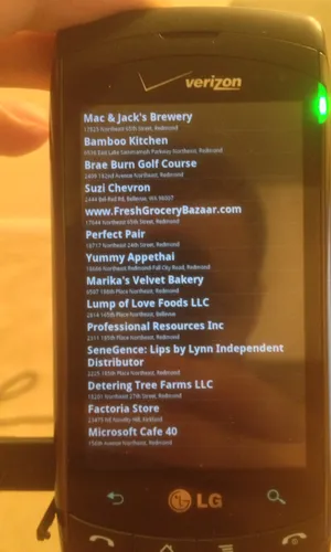 Google Places API Demo